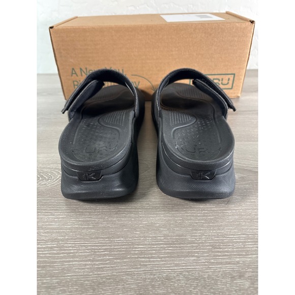 Kuru Moment Women's Black Slide Sandals Comfort Slip On Size 9- NIB - Picture 5 of 8